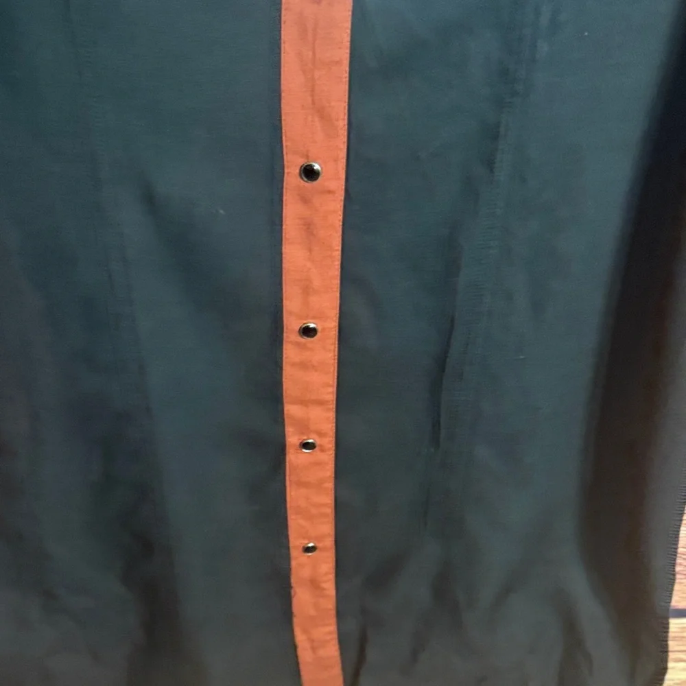 Panhandle Slim Black and Brown Western Shirt - Picture 6 of 6